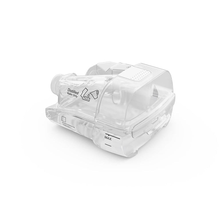 CPAP humidifier Tub for AirSense 11 with white tab
