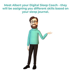 Meet Albert the in app digital sleep coach