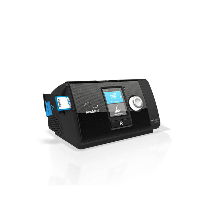 ResMed AirSense 10 AutoSet machine with SD card